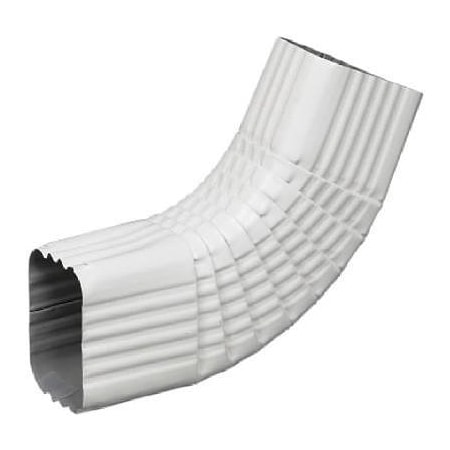 Amerimax Home Products 2x3 WHT ALU B Elbow 27065